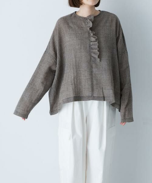 かぐれ かぐれ / かぐれ ウールワイドフリルプルオーバー : タカシマヤ