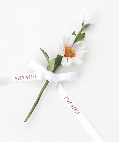 PINK HOUSE（ピンクハウス） フラワーモチーフミニコサージュ