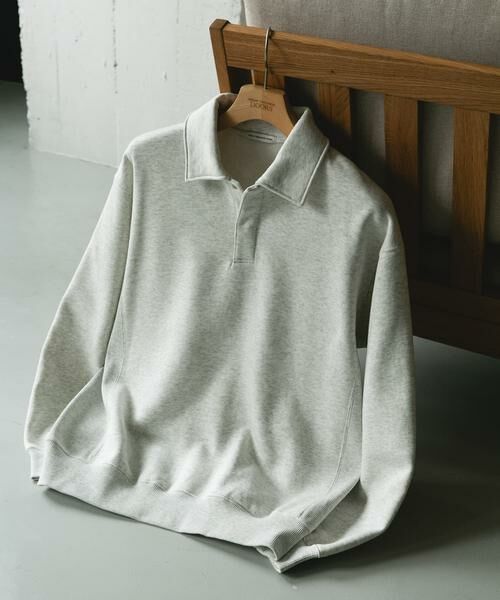 back channel スウェット ポロシャツ 00s ペイズリー柄 日本製 cocochiya_ad-lspolo