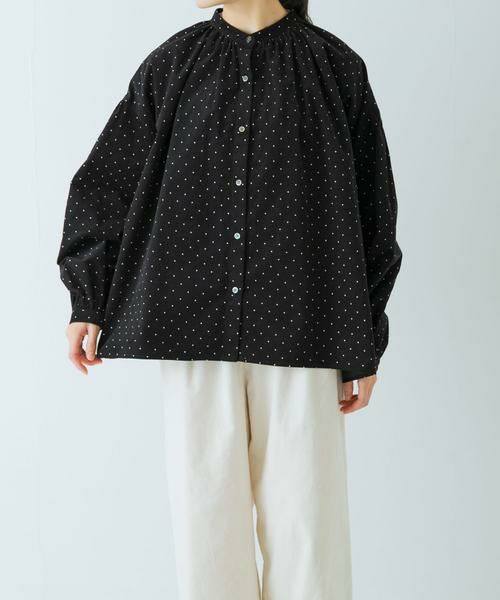 かぐれ かぐれ / かぐれ ドットコーデュロイブラウス : タカシマヤ