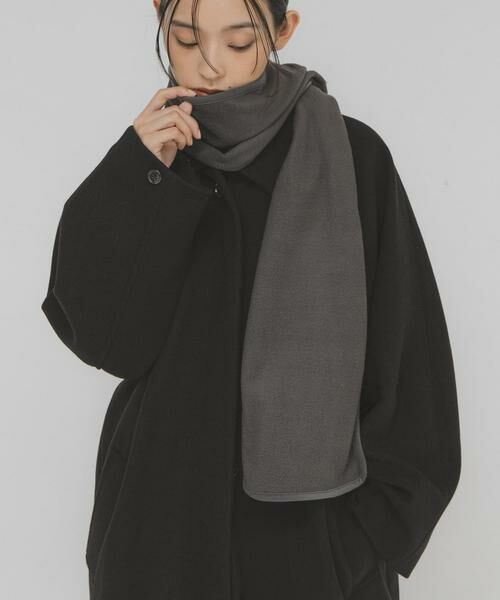 KBF（ケービーエフ） パイピングフリースマフラー : タカシマヤ