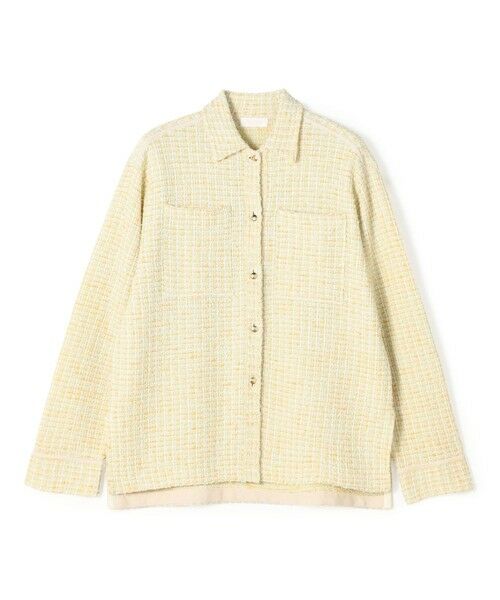 TOMORROWLAND（トゥモローランド） ミックスツイード シャツブルゾン