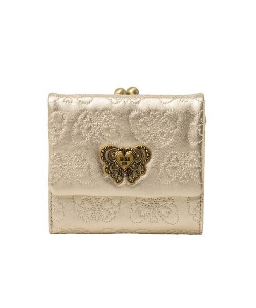 ANNA SUI（アナスイ） チェイス 口金二つ折り財布 : タカシマヤ