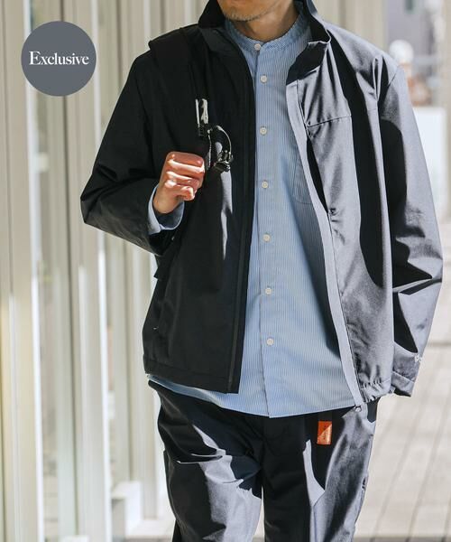 アーバンリサーチロッソ　スタンドカラーショートブルゾン　ネイビー　新品未使用 URBAN RESEARCH ROSSO（アーバンリサーチ ロッソ） URBAN RESEARCH