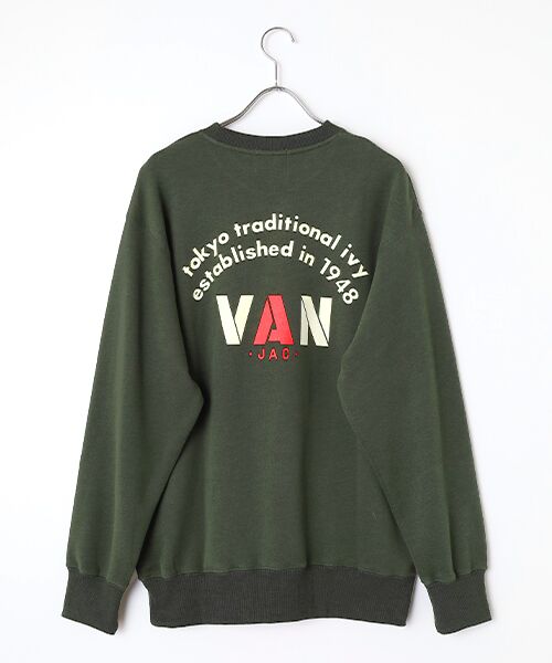 VAN VAN / ヴァン アーチロゴトレーナー ＜TOKYO TRADITIONAL IVY