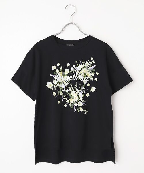INGEBORG（インゲボルグ） アネモネワンポイントpt.Tシャツ