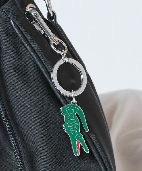 LACOSTE（ラコステ） ワニロゴチャームキーホルダー : タカシマヤ