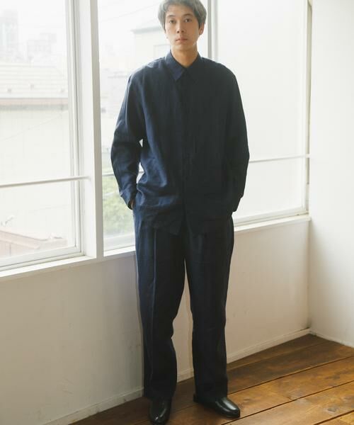 URBAN RESEARCH（アーバンリサーチ） LINEN WIDE EASY PANTS