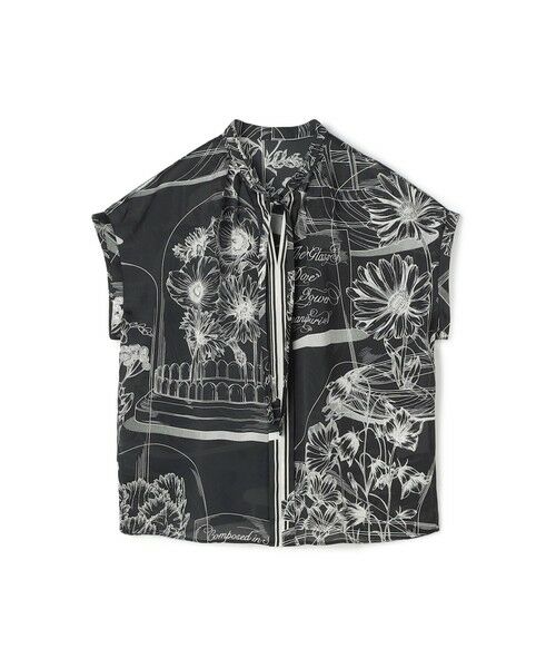 【美品】TOMORROWLAND Ballsey　ボウタイブラウス　定価2.9万 TOMORROWLAND（トゥモローランド） 【別注】manipuri for Ballsey