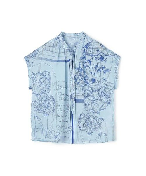 【美品】TOMORROWLAND Ballsey　ボウタイブラウス　定価2.9万 TOMORROWLAND（トゥモローランド） 【別注】manipuri for Ballsey