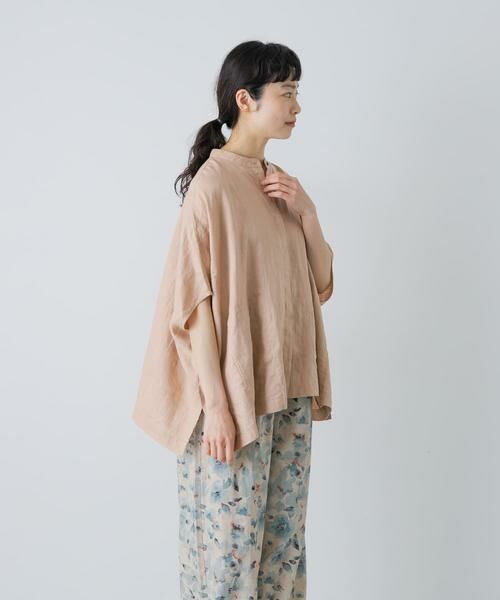 かぐれ かぐれ / かぐれ リネンスクエアケープシャツ : タカシマヤ 