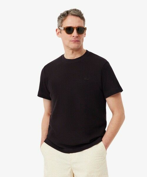 LACOSTE（ラコステ） コットンメッシュニットTシャツ : タカシマヤ 