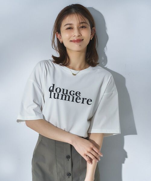 UNTITLED（アンタイトル） コットンロゴTシャツ : タカシマヤ