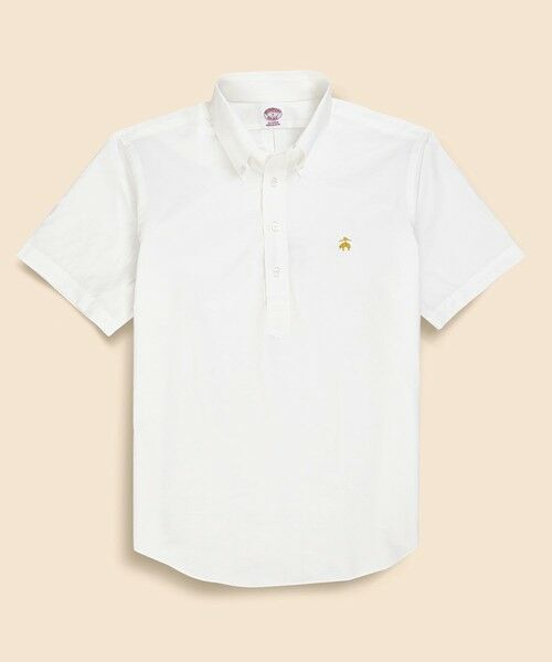 【未使用】米国製 ブルックスブラザーズ プルオーバー Sサイズ(サックスブルー) BROOKS BROTHERS（ブルックスブラザーズ） Brooks Brothers