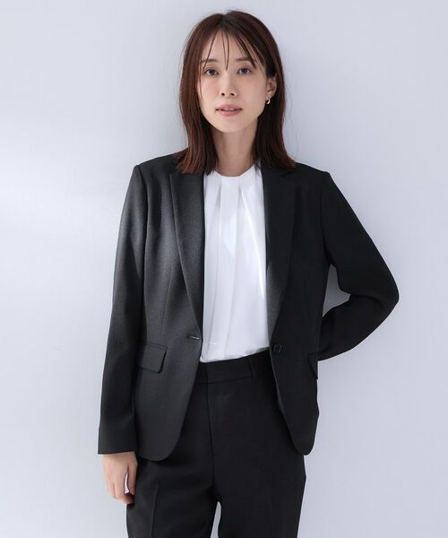 新品　定価53,900円　[アンタイトル] テーラードジャケット パンツ　セット UNTITLED（アンタイトル） 【洗える／セットアップ可】テーラード
