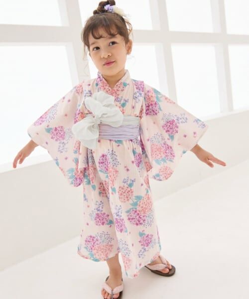 petit main / プティマイン 紫陽花浴衣 : タカシマヤファッション