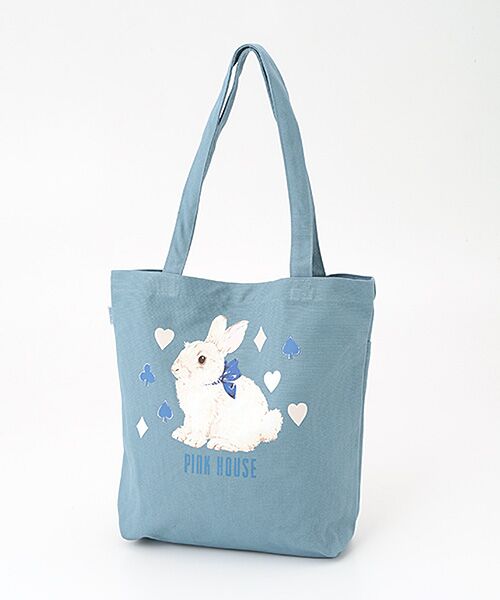 PINK HOUSE（ピンクハウス） Rabbit Marchプリントバッグ : タカシマヤ