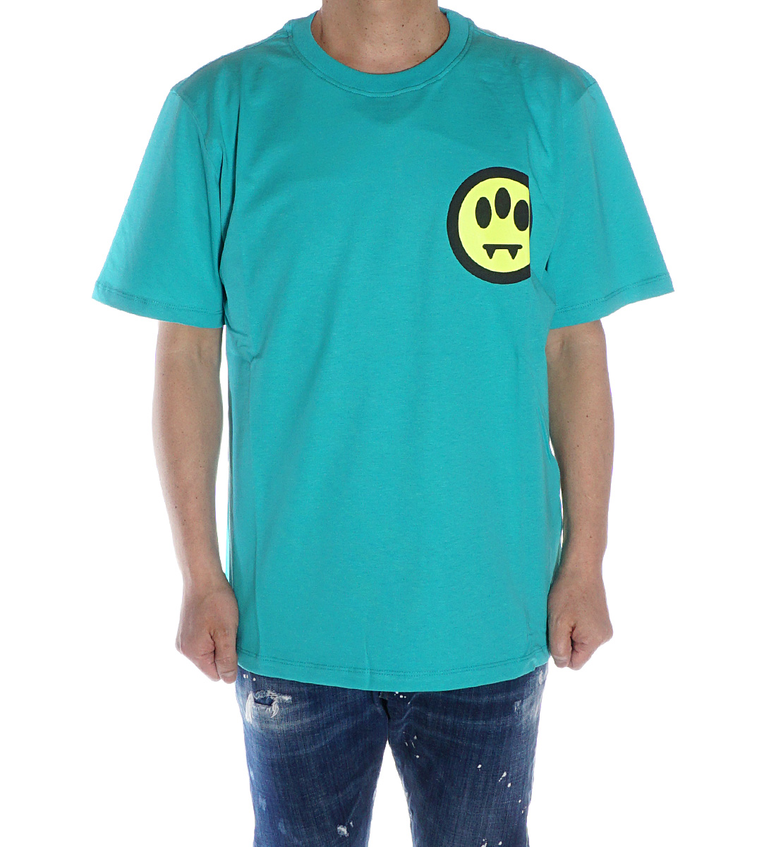 BARROW バロー 半袖 Tシャツ ユニセックス ブラック ホワイト