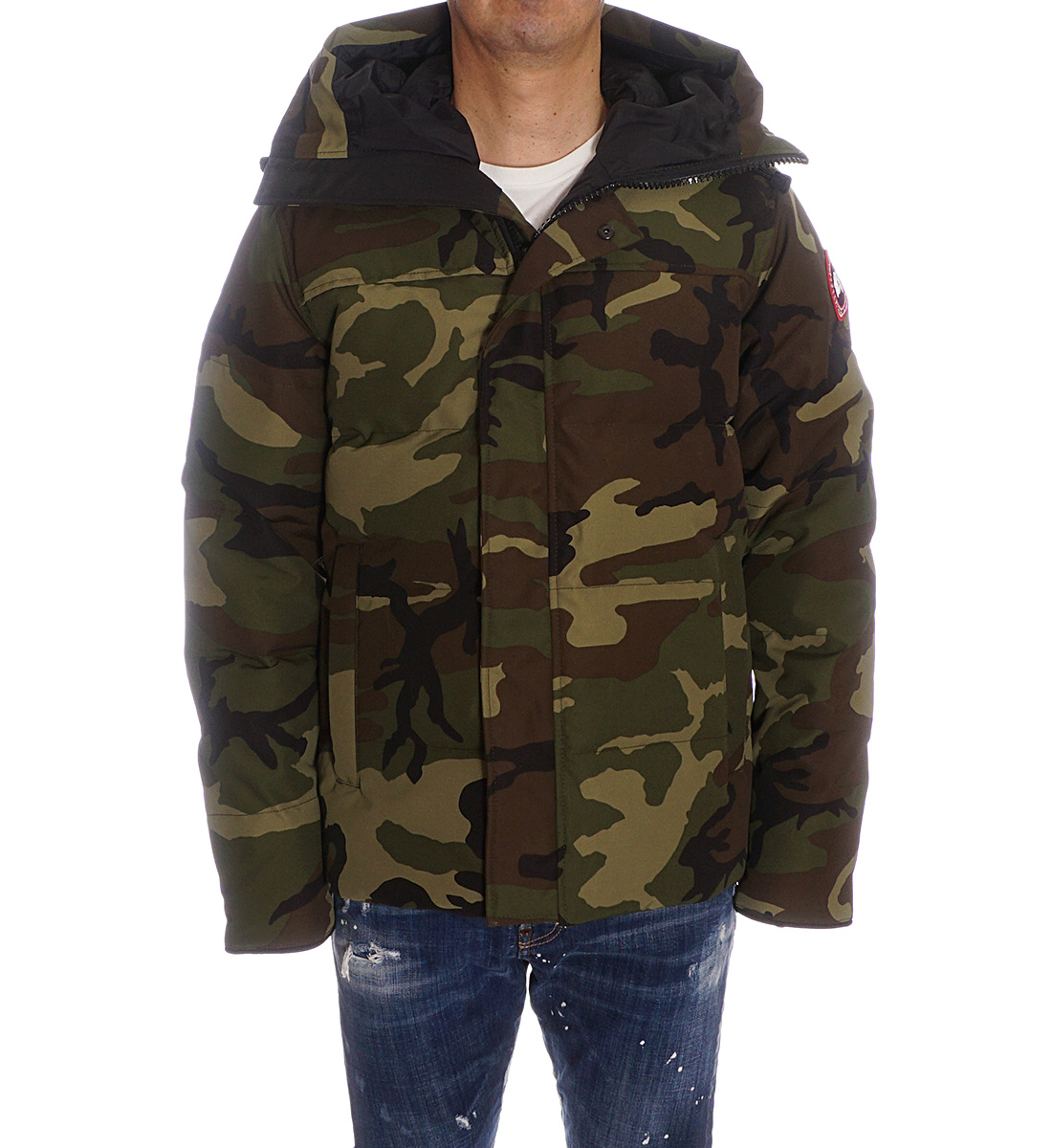 カナダグース ダウンジャケット メンズ マクミラン カモフラ 迷彩 CANADA GOOSE MACMILLAN PARKA PRINT 3804MP