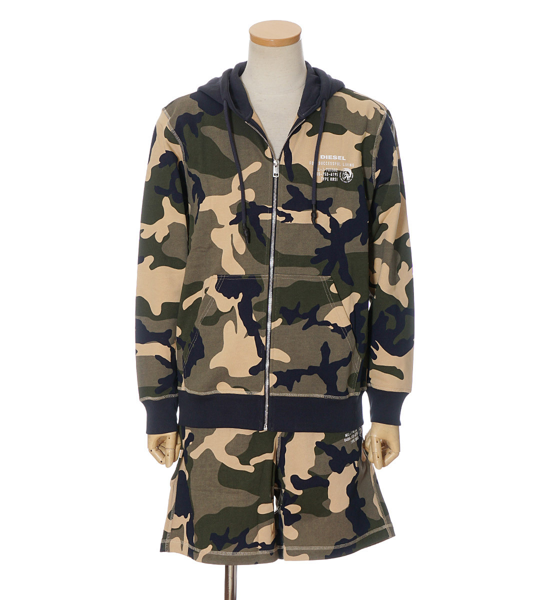 ディーゼル セットアップ メンズ Diesel スウェット上下 ジップパーカー ハーフパンツ カモフラ 迷彩 00se8m 00s148 0icat アウトレットセール Dim セレクトテイストyahoo 店 通販 Yahoo ショッピング