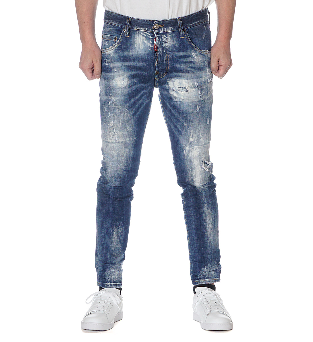 ディースクエアード DSQUARED2 デニム ジーンズ SKATER JEAN メンズ ブルー S74LB1042 S30342