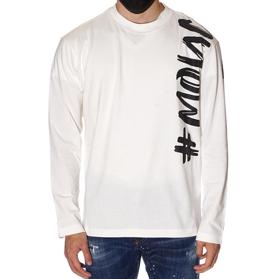 匿名配送 モンクレール グルノーブル MONCLER GRENOBLE ロングTシャツ 長袖 ロンT メンズ アイボリー グレー 097 8D00004 8390T 【L2457586890】(16091円)