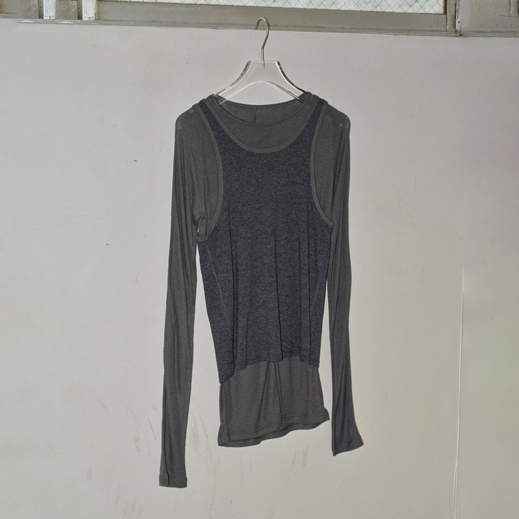 (予約)TODAYFUL Layered Sheer Long T-shirts レイヤードシアーロ...