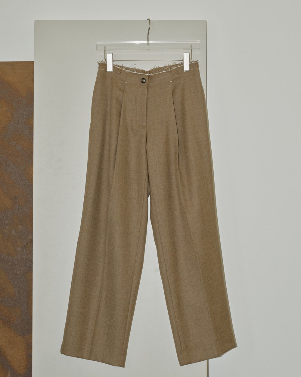 (予約)トゥデイフル TODAYFUL Lowwaist Wool Trousers ローウエストウールパンツ 12420713 (10月中旬以降入荷) レディース｜selectzakkamu｜03