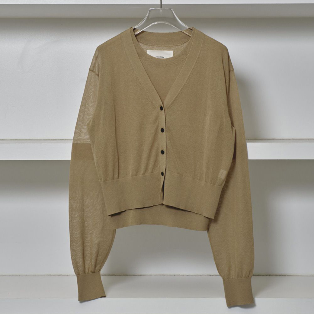 Low Brand ニットカーディガン | ブラウン | FARFETCH JP