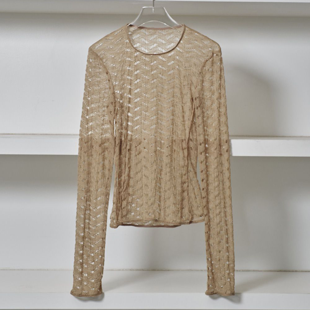 TODAYFUL トゥデイフル Jacquard Long T-shirts ジャガードロングTシャツ 12510602 2025春夏 レディース トップス | TODAYFUL | 02