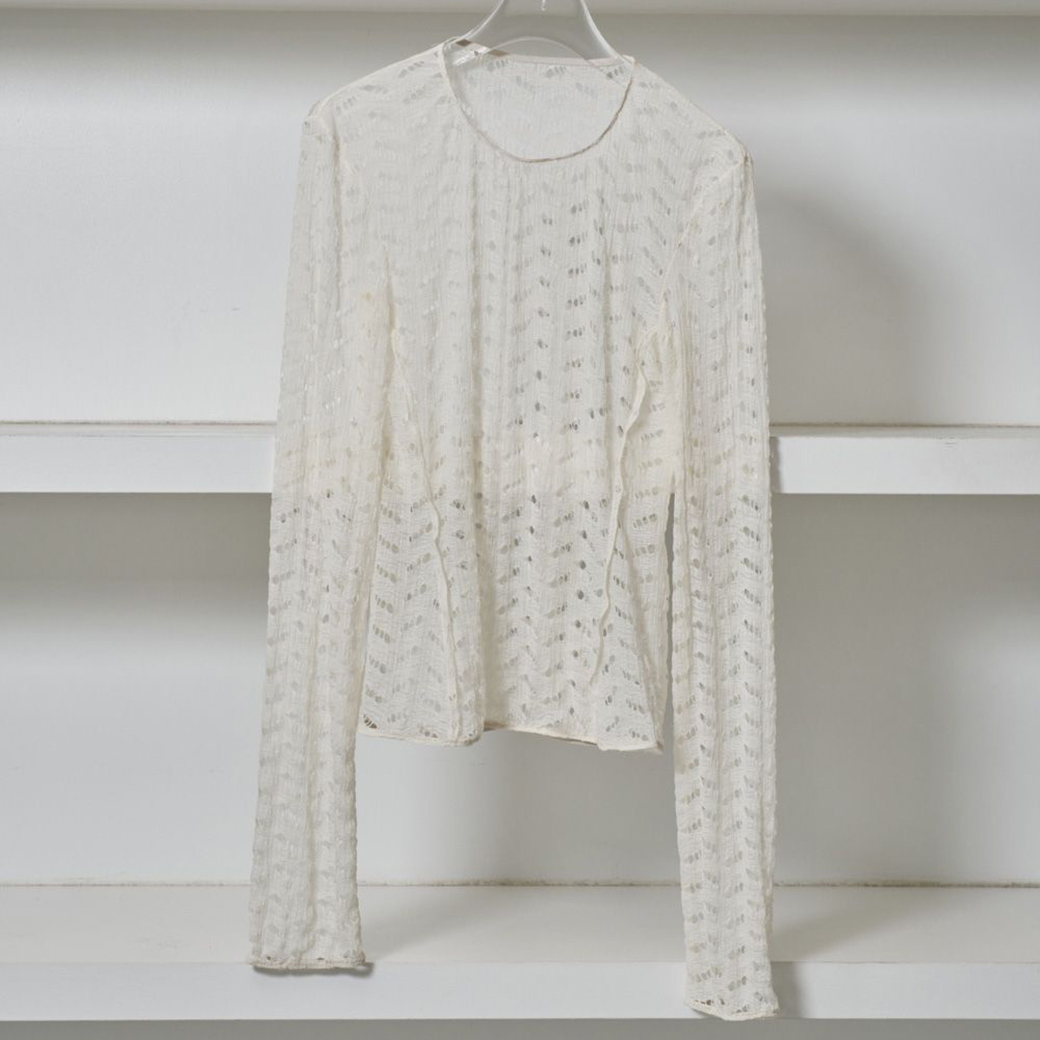TODAYFUL トゥデイフル Jacquard Long T-shirts ジャガードロングTシャツ 12510602 2025春夏 レディース トップス | TODAYFUL | 03