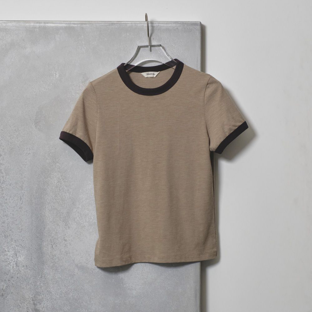 (予約)TODAYFUL トゥデイフル Compact Ringer Tee コンパクトリンガーTシャツ 12510608 (4月下旬以降入荷) 2025春夏 レディース | TODAYFUL | 02