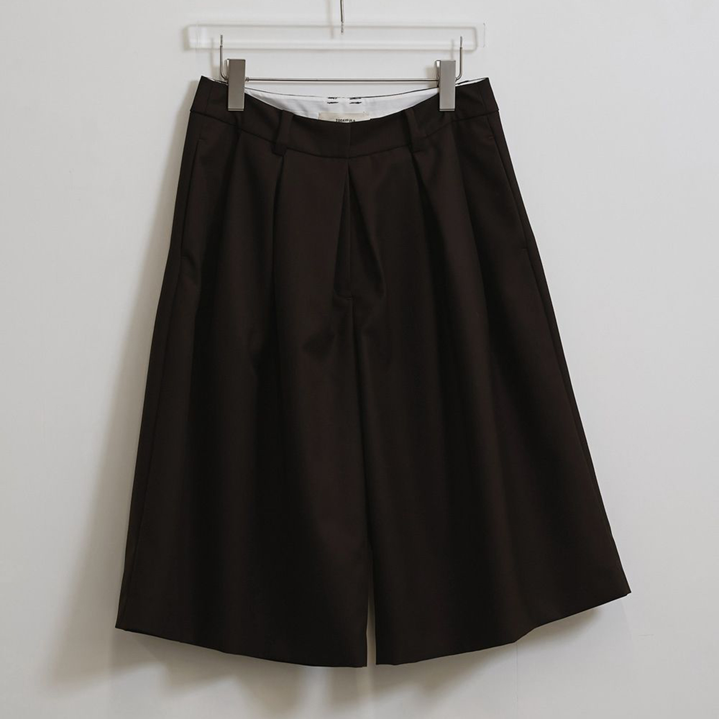 TODAYFUL (予約)トゥデイフル Twill Bermuda Pants ツイルバミューダ