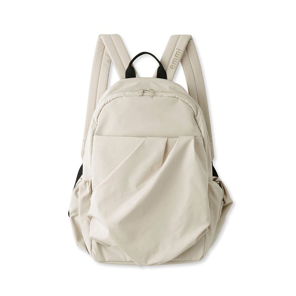 emmi atelier エミ アトリエ eco 撥水ギャザーボディーバックパック リュック 13wgb231301 13wgb239304 レディース スポーツBAG ジムバッグ | emmi yoga | 04