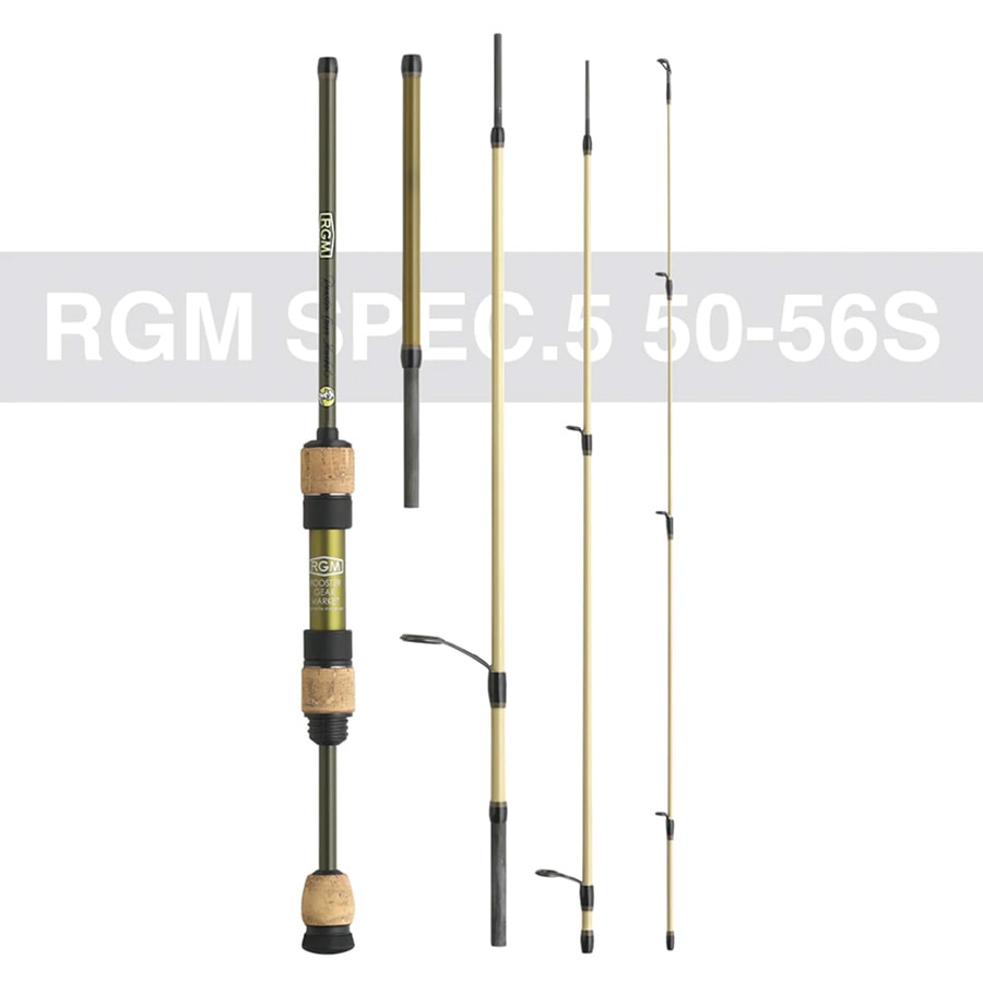 RGM(ルースター ギア マーケット) RGM SPEC.5 50-56S スピニングモデル モバイルロッド Lure (~7g) 渓流 エリアトラウト 管理釣り場 釣りキャンプ｜selectzakkamu｜04