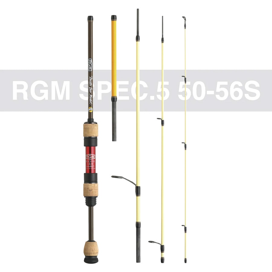 RGM(ルースター ギア マーケット) RGM SPEC.5 50-56S スピニングモデル モバイルロッド Lure (~7g) 渓流 エリアトラウト 管理釣り場 釣りキャンプ｜selectzakkamu｜02