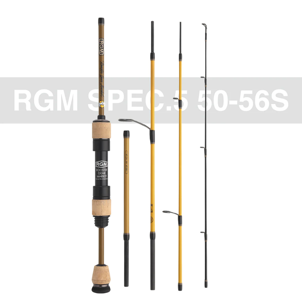 RGM(ルースター ギア マーケット) RGM SPEC.5 50-56S スピニングモデル モバイルロッド Lure (~7g) 渓流 エリアトラウト 管理釣り場 釣りキャンプ｜selectzakkamu｜05