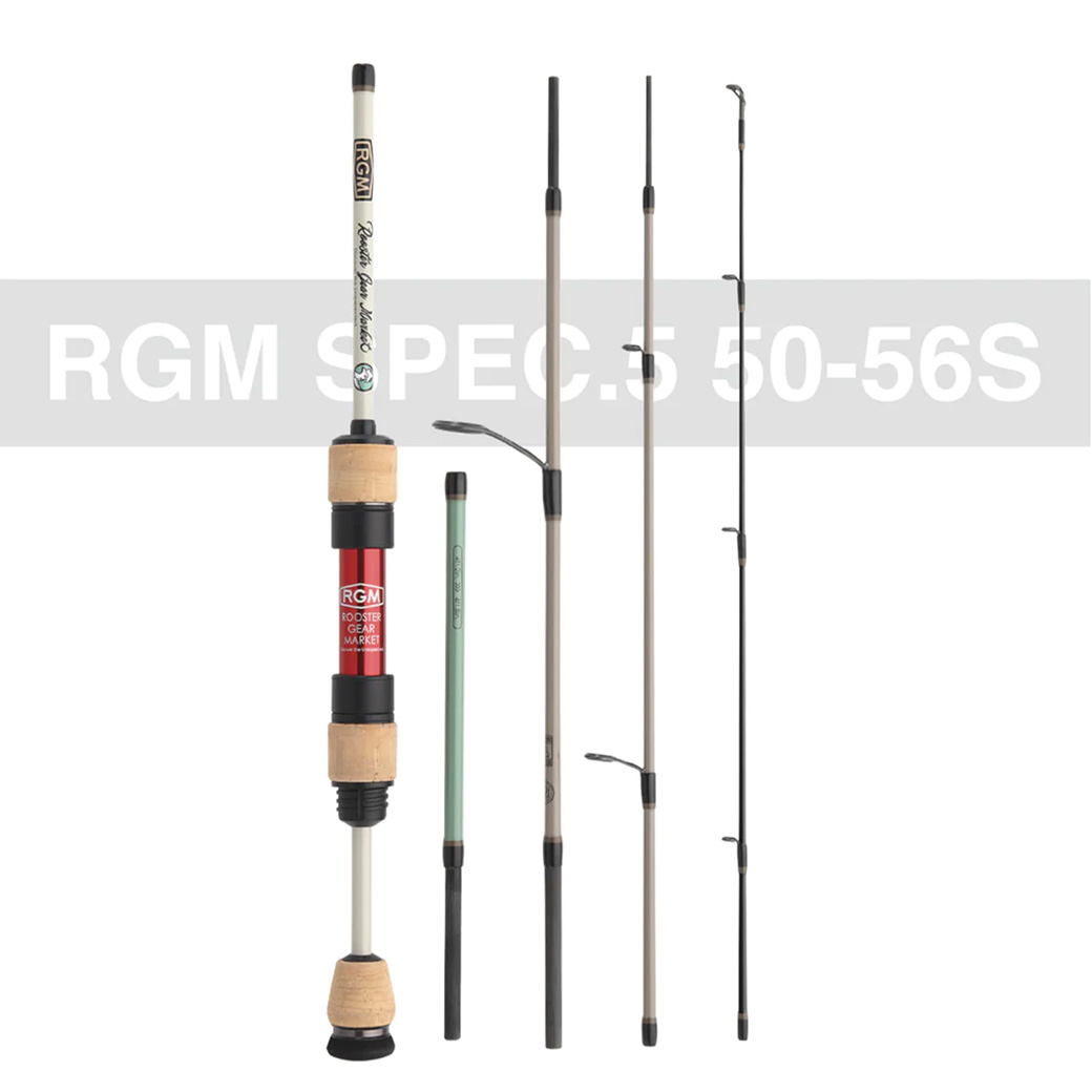 RGM(ルースター ギア マーケット) RGM SPEC.5 50-56S スピニングモデル モバイルロッド Lure (~7g) 渓流 エリアトラウト 管理釣り場 釣りキャンプ｜selectzakkamu｜06