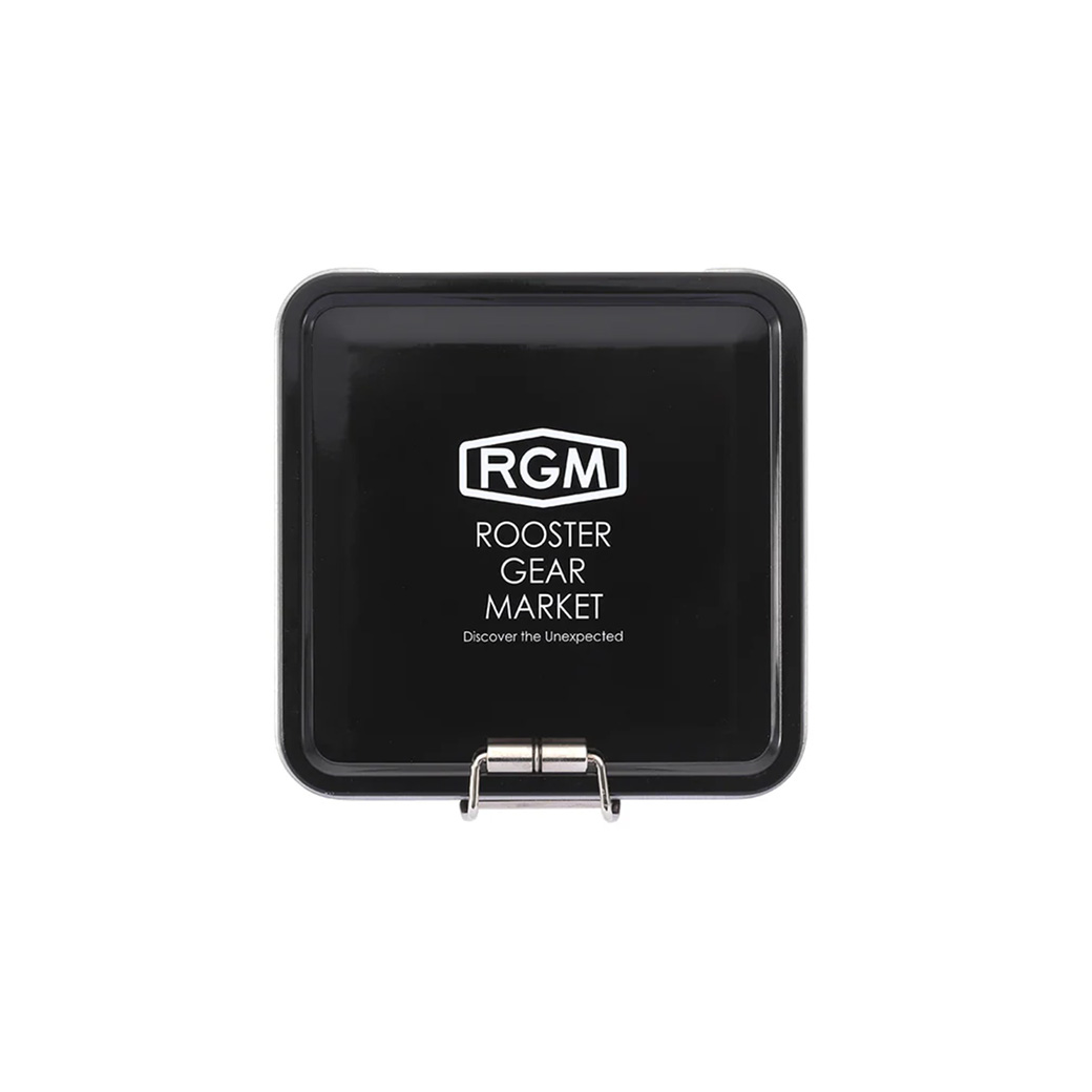 RGM(ルースター ギア マーケット) TIN CASE SQUARE 小物収納ケース 釣りキャンプ 釣り小物入れ フック スプリットリング | JACKALL | 03
