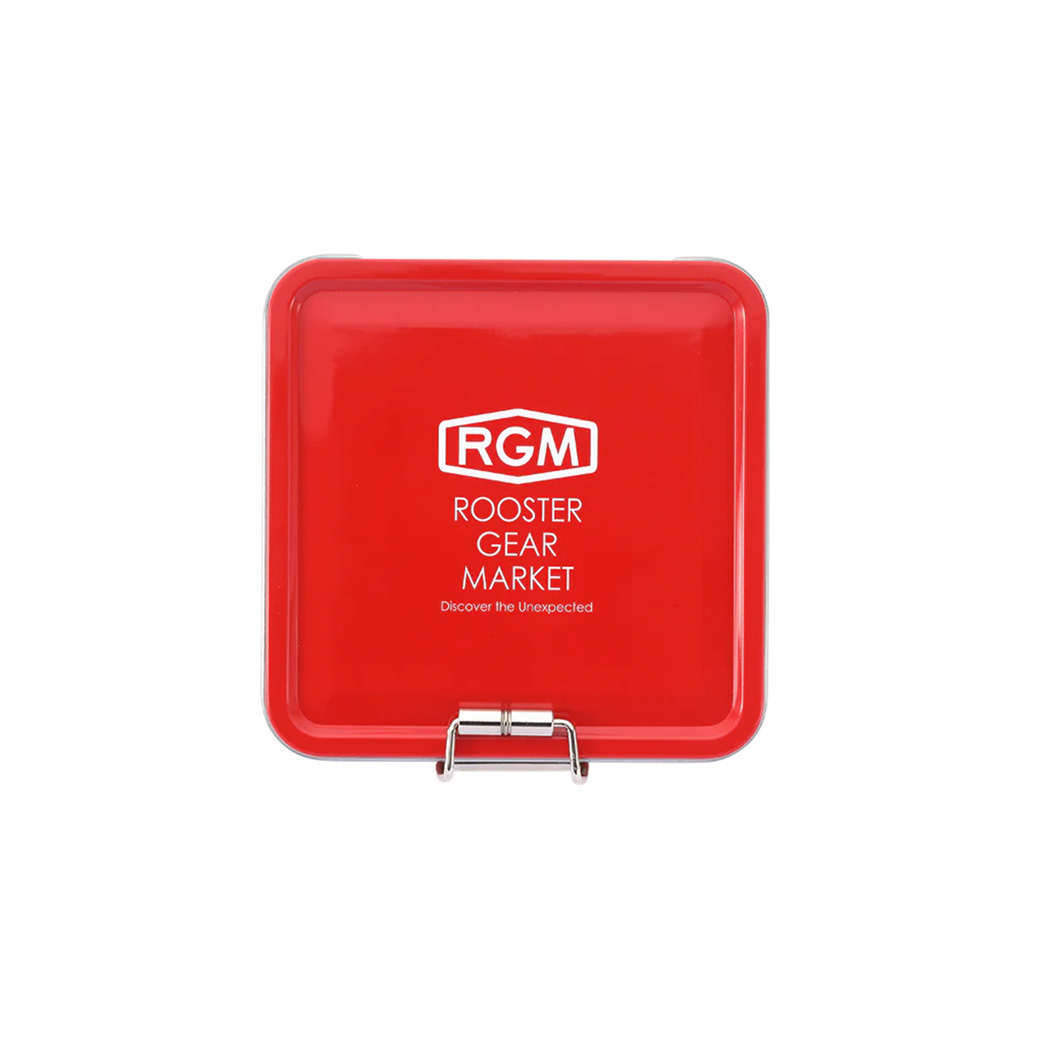 RGM(ルースター ギア マーケット) TIN CASE SQUARE 小物収納ケース 釣りキャンプ 釣り小物入れ フック スプリットリング | JACKALL | 02