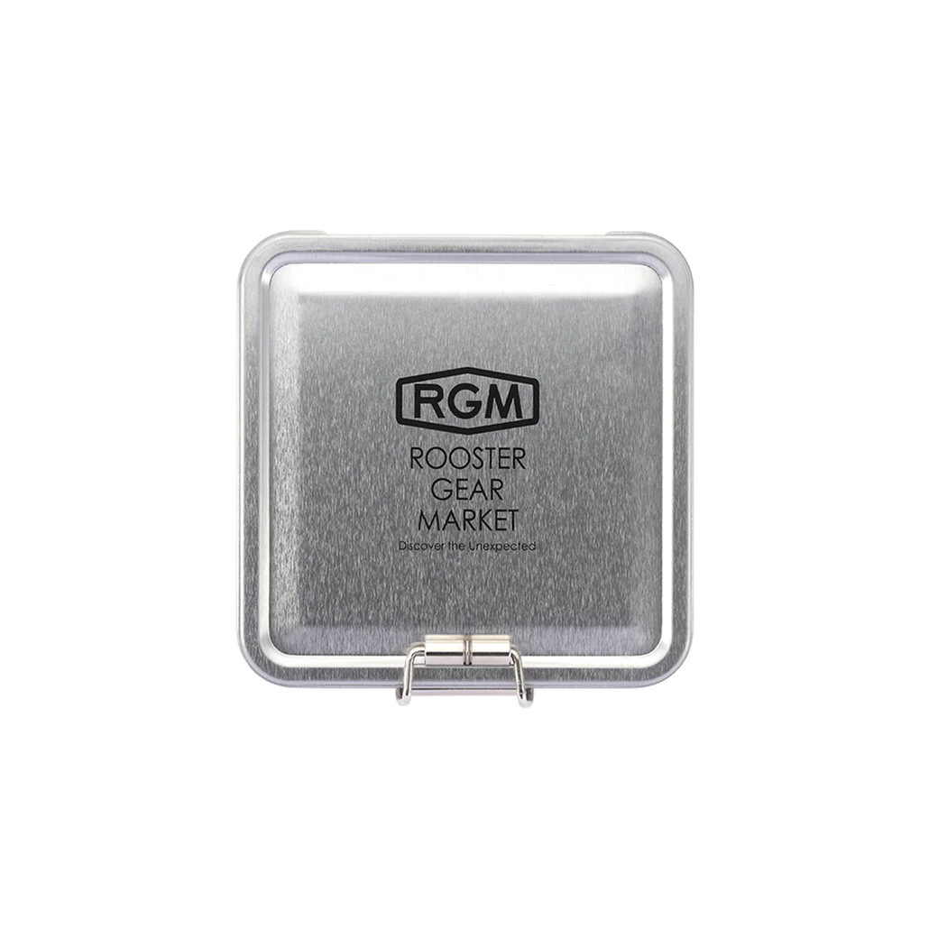 RGM(ルースター ギア マーケット) TIN CASE SQUARE 小物収納ケース 釣りキャンプ 釣り小物入れ フック スプリットリング | JACKALL | 01