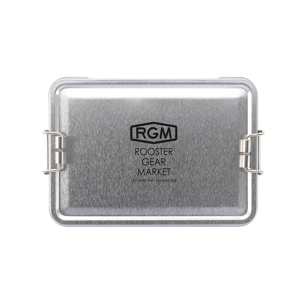 RGM(ルースター ギア マーケット) TIN CASE GRANDE 小物収納ケース 釣りキャンプ 釣り小物入れ フック スプリットリング 仕掛け | JACKALL | 01