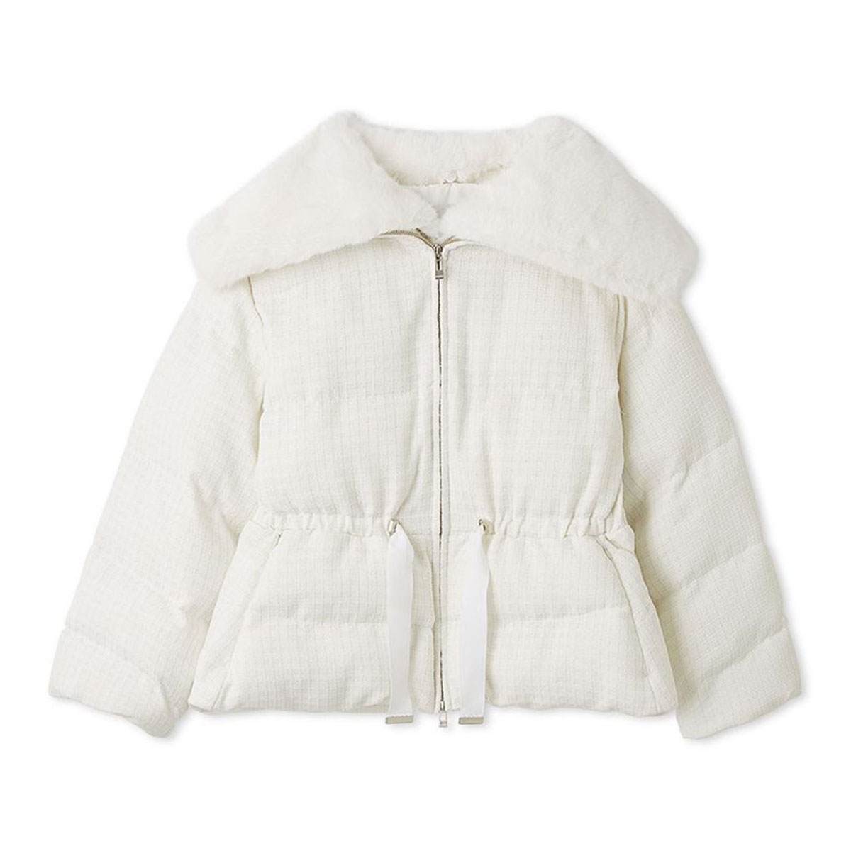 CELFORD（セルフォード） SALE30%OFF ファー襟付きツイードショート