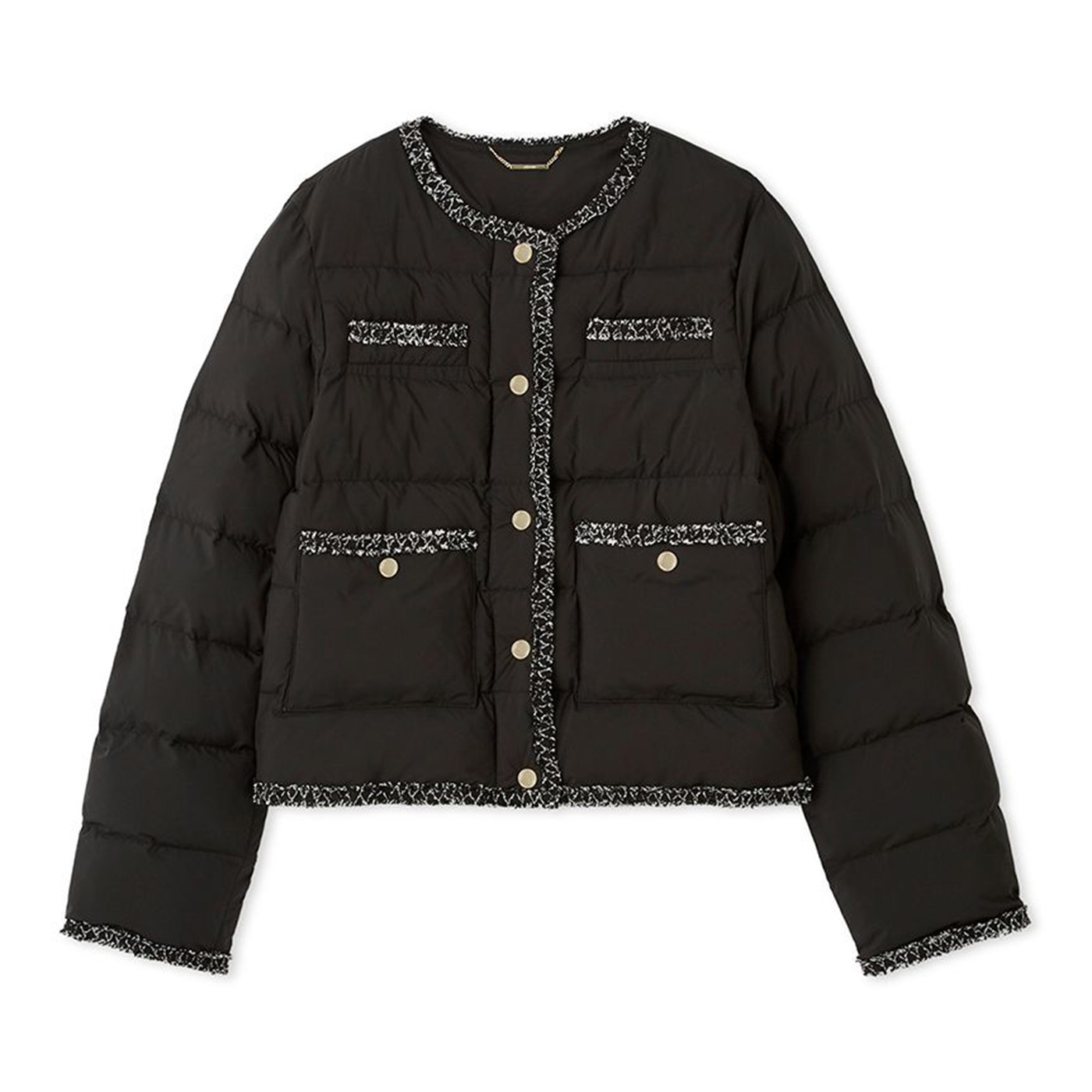 【美品、人気型】セルフォード　キルティングダウン CELFORD（セルフォード） トリムデザインキルティングジャケット