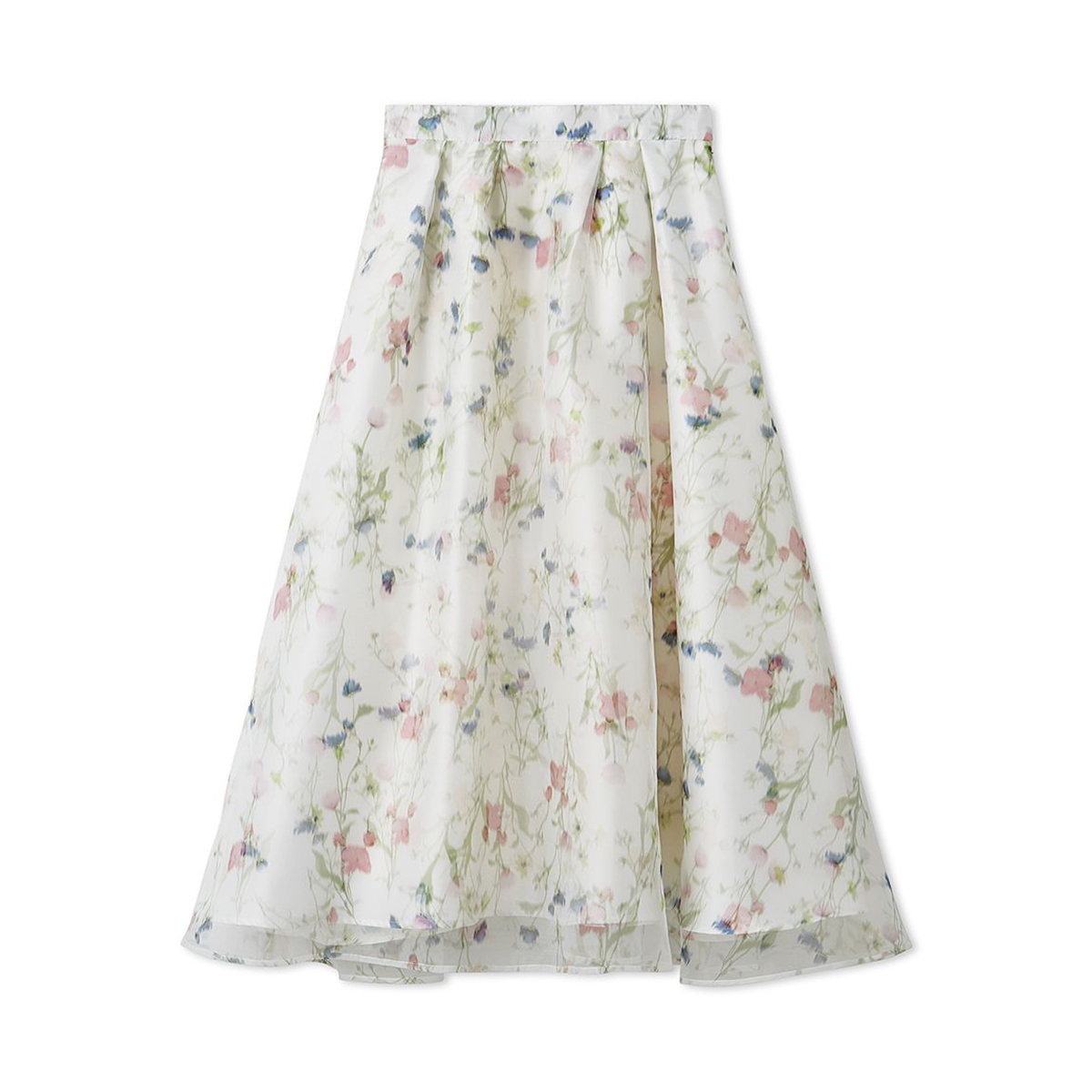 CELFORD SALE50%OFF セルフォード レイヤードフラワープリントスカート