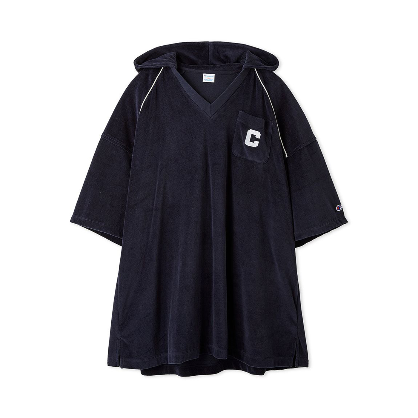 FRAY I.D（フレイ・アイディー） SALE50%OFF Champion フード付き