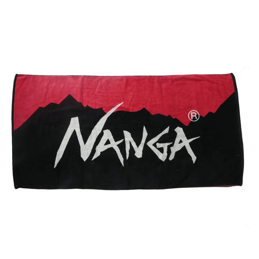 NANGA ナンガ NANGA LOGO BATH TOWEL ナンガ ロゴ バスタオル 今治タオル やわらか キャンプ アウトドア 海水浴 スポーツ 釣りの画像