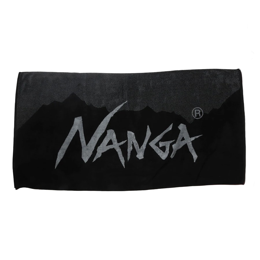 NANGA ナンガ NANGA LOGO BATH TOWEL ナンガ ロゴ バスタオル 今治タオル やわらか キャンプ アウトドア 海水浴 スポーツ 釣りの画像
