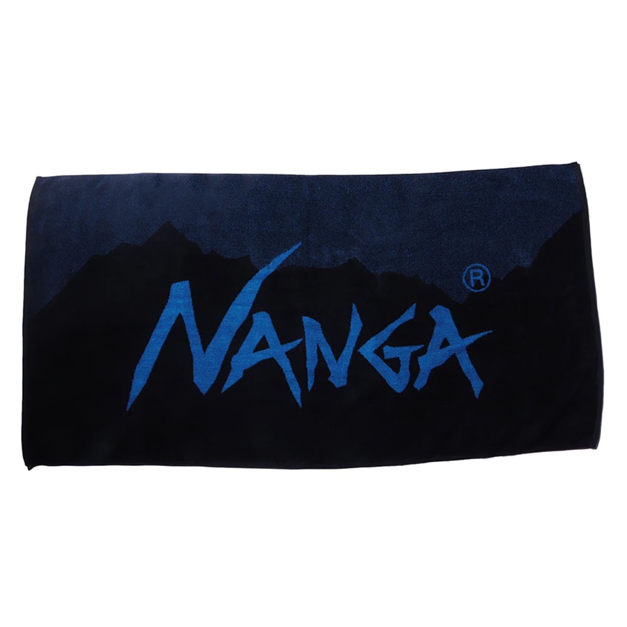 NANGA ナンガ NANGA LOGO BATH TOWEL ナンガ ロゴ バスタオル 今治タオル やわらか キャンプ アウトドア 海水浴 スポーツ 釣りの画像