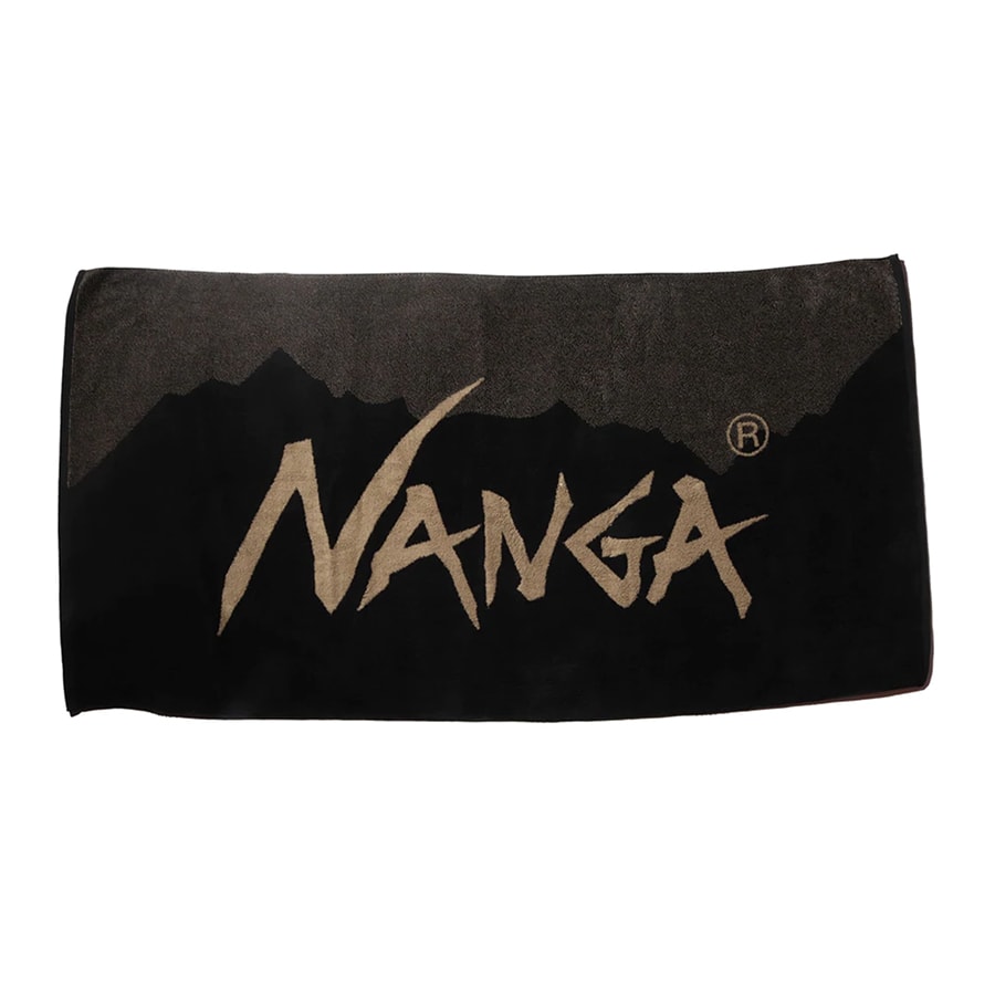 NANGA ナンガ NANGA LOGO BATH TOWEL ナンガ ロゴ バスタオル 今治タオル やわらか キャンプ アウトドア 海水浴 スポーツ 釣りの画像